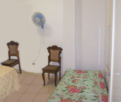 'Habitacin' Casas particulares are an alternative to hotels in Cuba.